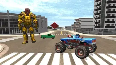Ảnh chụp màn hình của Cargo Robot Hero Gangster Game